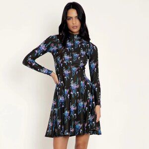 THE DEEP LONG SLEEVE EVIL LONGLINE DRESS